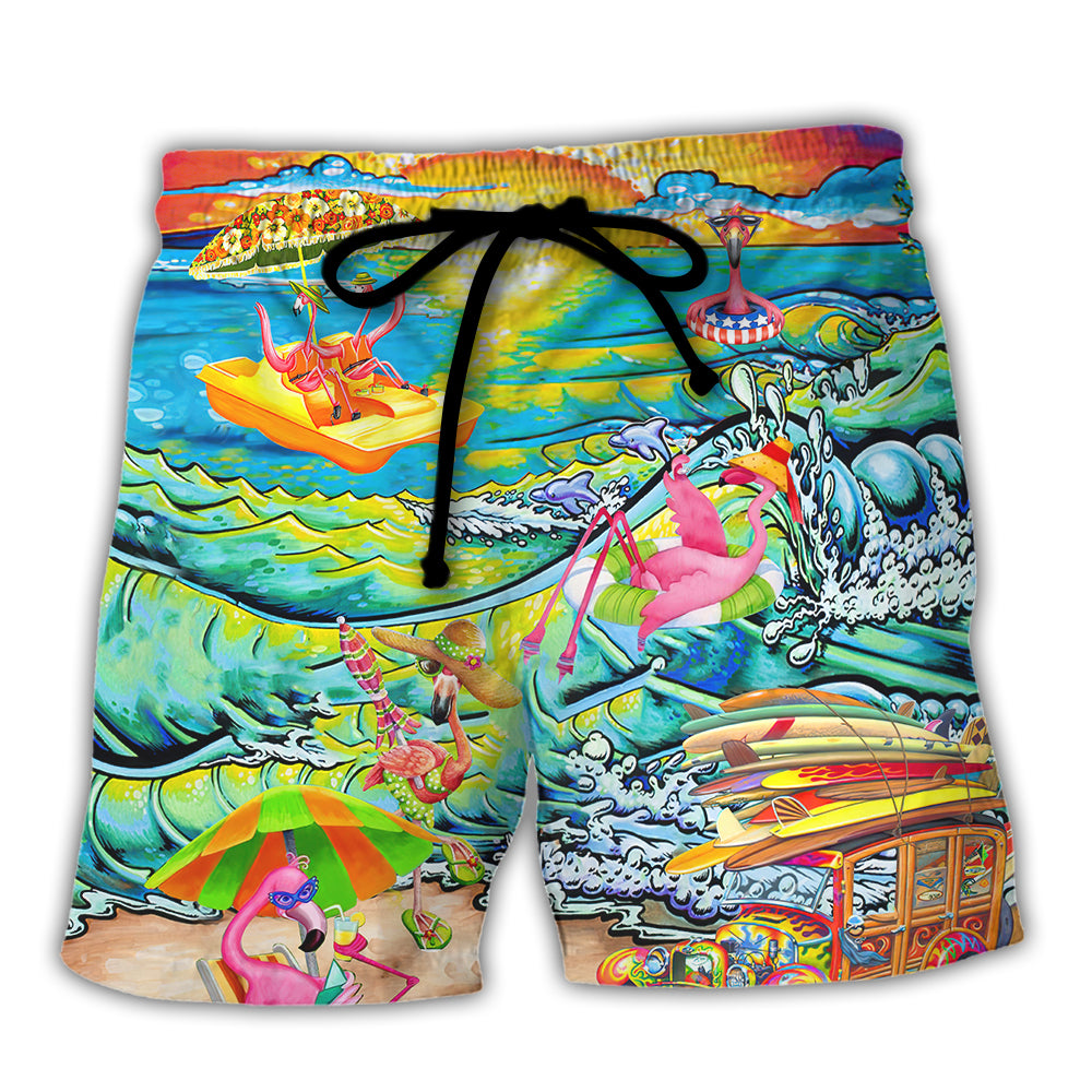 Coastal Vacation Beach Shorts For Holiday Cruises And Lightweight Summer Style