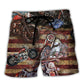 Motorcycle No Plans No Maps Adventure Beach Shorts For Road Trips And Summer Travel
