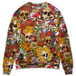 Day Of The Dead Floral Skull Sweater For Casual Wear Parties And Thoughtful Gifting