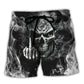 Skull Bold Warning About Protecting Your Beach Shorts For Bold Summer Vacation Style