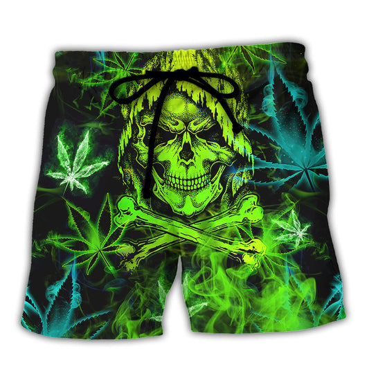 Skull Beach Shorts For Casual Day Trips And Versatile Outdoor Wear