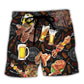 BBQ Taste My Meat You'll Want More Funny Beach Shorts For Summer Parties And Vacation Wear