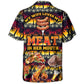 Funny Barbecue Food Meat Grill Hawaiian Shirt Creative Print View For Resort Wear