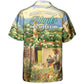 Gardening Plants Hawaiian Shirt Summer Design Detail For Tropical Vacations