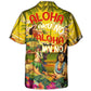 Summer Festival Hawaiian Shirt Button Front Artwork For Island Holidays
