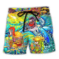 Coastal Beach Shorts For Island Getaways And Travel Ready Comfort