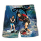 Waterskiing You Don't Stop Skiing When You Get Beach Shorts For Weekend Recreation And Style