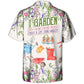 Gardening Garden Hawaiian Shirt Resort Outfit View For Tropical Vacations