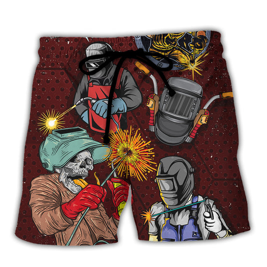 Welding Beach Shorts For Coastal Adventures And Weekend Casual Style