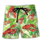 Lobster Be Yourself Or Be A Lobster Tropical Beach Shorts For Poolside Relaxation And Style