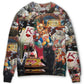 Cats Playing Poker Sweater For Everyday Outfits Seasonal Parties And Thoughtful Gifting