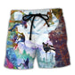 Rock Climbing Beach Shorts For Holiday Cruises And Leisure And Relaxation