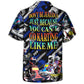 Coastal Karting Activity Hawaiian Shirt Creative Print View For Tropical Vacations