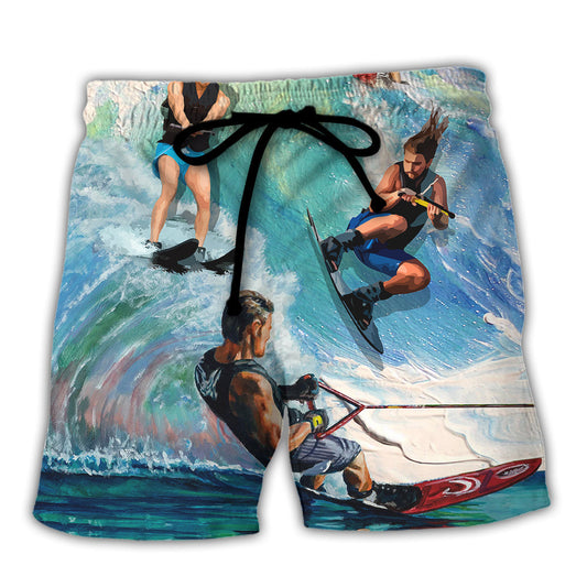 Water Skiing Beach Shorts For Oceanfront Escapes And Everyday Comfort