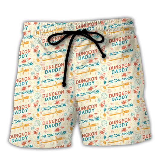 Fantasy Roleplaying Dungeon Beach Shorts For Warm Weather Outings And Bright Seasonal Outfits