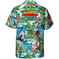 Windsurfing Vacation Sport Hawaiian Shirt Graphic Artwork Detail For Tropical Vacations