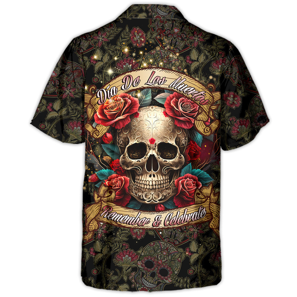 Festival Creative Pattern Hawaiian Shirt Creative Print View For Outdoor Gatherings