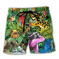 Bird Watching Saved Me Now I'm Just A Bird Lover Beach Shorts For Coastal Adventures And Resort Days