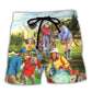 Golf Not Over The Hill Just On The Back Nine Beach Shorts For Game Day Getaways