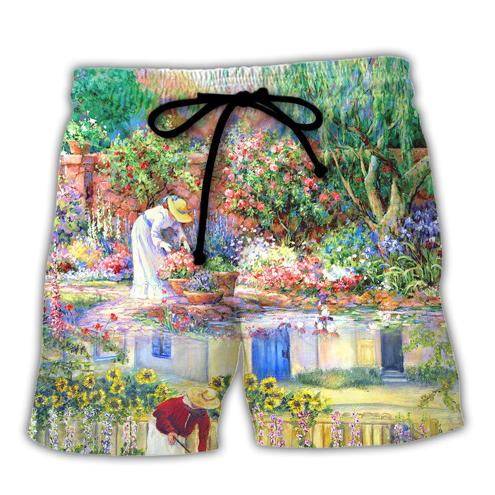 Gardening Beach Shorts For Tropical Holidays And Lightweight Summer Style