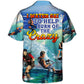 Waterskiing Water Outdoor Passion Hawaiian Shirt Print Closeup For Resort Wear