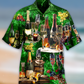 Green Wine Beautiful Hawaiian Shirt Pattern View For Relaxed Warm Weather Outfits