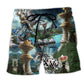 Chess Is Mountain Beach Shorts Design Detail For Camping Trips And Summer Style