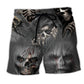 Skull What Scares You Excites Me Beach Shorts For Poolside Relaxation And Summer Adventures