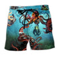 Octopus Giant Diver Beach Shorts For Outdoor Adventures And Everyday Comfort