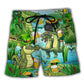 Crocodile Beer Beach Shorts For Weekend Escapes And Comfortable Daily Wear