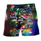 Christmas Car Star Beach Shorts For Summer Festivals And Easy Warm Weather Wear