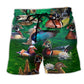 Duck Wild Need Beach Shorts For Poolside Relaxation And Lightweight Summer Style