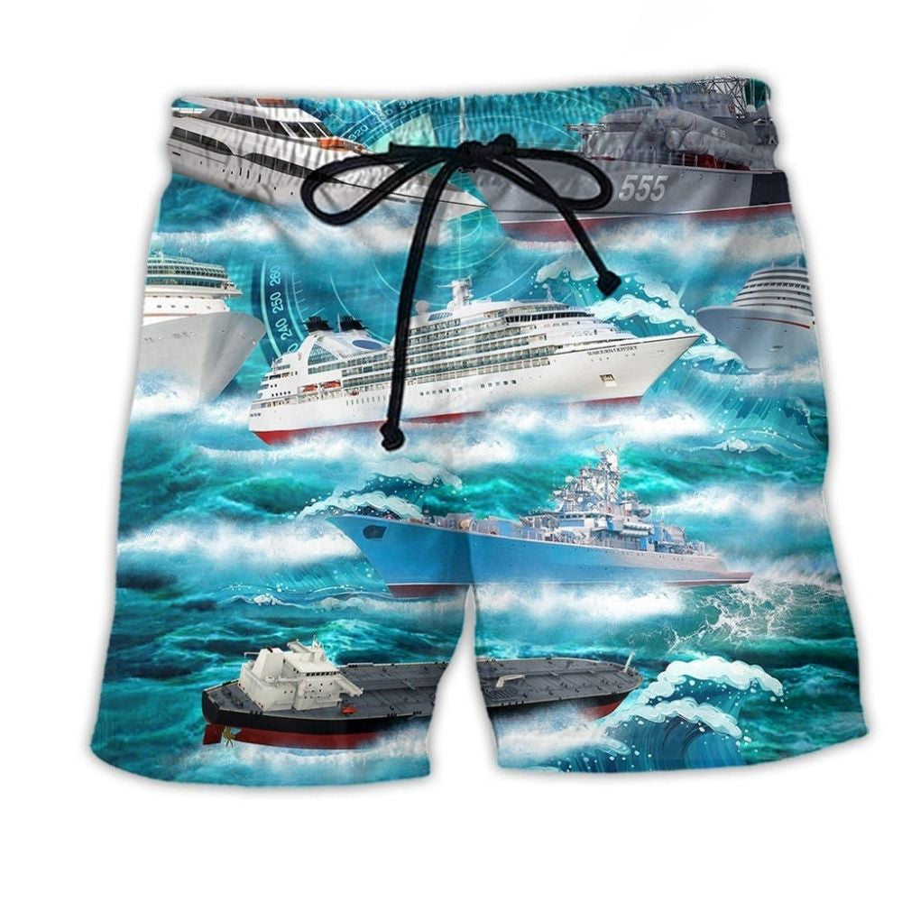 Ship Sea Beach Shorts For Beach Days And Warm Weather Wardrobe