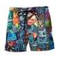 Tiki Cat Beach Shorts For Island Escapes And Comfortable Resort Style