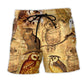 Wise Owl Vintage Beach Shorts For Weekend Escapes And Warm Weather Wardrobe