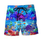 Octopus Ocean Beach Shorts For Vacation Travel And Warm Weather Wardrobe