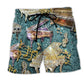 Piano Music Diamond Beach Shorts For Casual Day Trips And Warm Weather Wardrobe