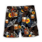 Bourbon Butterfly Tropical Beach Shorts For Sunny Day Getaways And Everyday Comfort