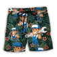 Tropical Electrician Beach Shorts For Coastal Adventures And Lightweight Summer Style