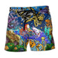 Shark Octopus Ocean Beach Shorts For Poolside Relaxation And Casual Outdoor Comfort