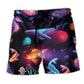 Ocean Fish Turtle World Beach Shorts For Casual Day Trips And Leisure And Relaxation