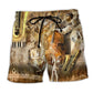Jazz Improvisation Beach Shorts For Outdoor Adventures And Comfortable Resort Style