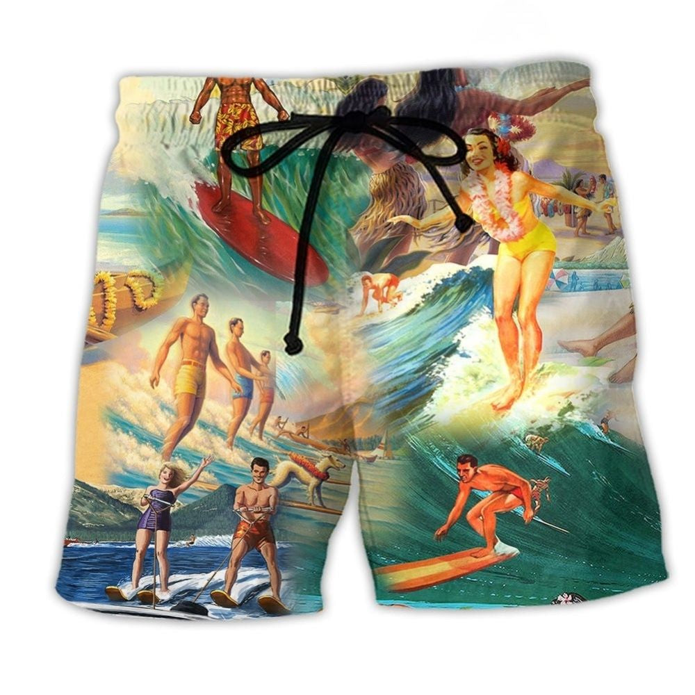 Hawaii Summer Beach Shorts For Coastal Adventures And Casual Outdoor Comfort