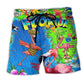 Florida Flamingo Travel Beach Shorts For Vacation Travel And Relaxed Casual Style