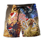 Christmas Dragon Gold Black Beach Shorts For Warm Weather Outings And Weekend Casual Style