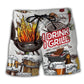 BBQ Beer Beach Shorts For Sunny Day Getaways And Distinctive Seasonal Style