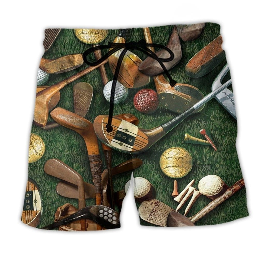 Golf Minimal Beach Shorts For Resort Getaways And Vacation Ready Style