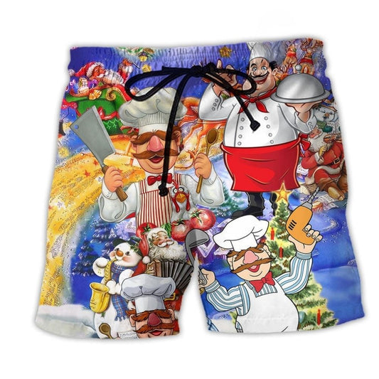 Culinary Chef Beach Shorts For Coastal Adventures And Warm Weather Wardrobe