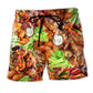 Chicken Wing Food Beach Shorts For Island Escapes And Relaxed Holiday Style