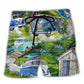 Camping Bus Outdoor Beach Shorts For Summer Vacations And Leisure And Relaxation
